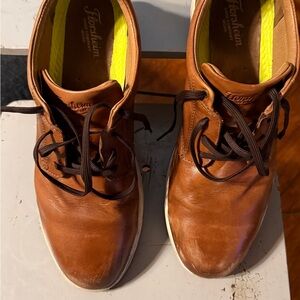 Florsheim Men's Tan Leather Oxfords Steel Toe